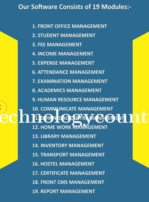 Eanex School Management Screenshots